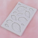 Rose leaves silicone soap mold kitchen accessories cake mold cookies cake toolOZ
