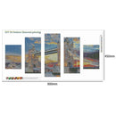 5pcs 5D DIY Full Drill Square Diamond Painting Aerial Bridge Cross Stitch