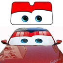 Hot Big Eyes Pixar Cars Lightning Front Car Windshield Shade Sun Cartoon L1L5