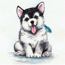 5D DIY Full Drill Diamond Painting Dog Cross Stitch Craft Kit Decor (W0045)