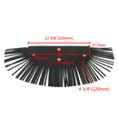 Left & Right Rear Floor Board Tassel Cover Motorcycle Driver Floorboard Fringe