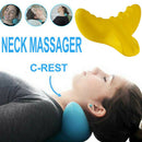Authentic C-Rest Neck Massage Shoulder Correction Pain Relief Pillow TensioY Nw