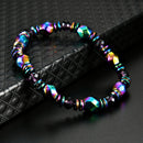 New stylish color black stone anti-fatigue magnetic braceletã€Nâ„–[