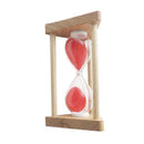 9cm 30 Seconds Hourglass Sandglass Sand Timer Kitchen Clock Home Decor Red