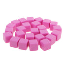 25 Pieces Square Edge Blank Dices D6 Six Sided 16mm/0.62'' for D&D RPG Party