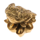 3 Legged Feng Shui Fortune Wealth Chinese Toad Coin Ornaments Lucky Gifts S