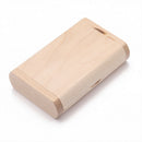 USB 2.0 Memory Stick Flash Drive U Disk Wooden with 1x Round Gaine Box 32GB