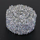 1Yard Handmade Rhinestone Belt Wedding Bridal Belt Sash for Bridesmaid Dress