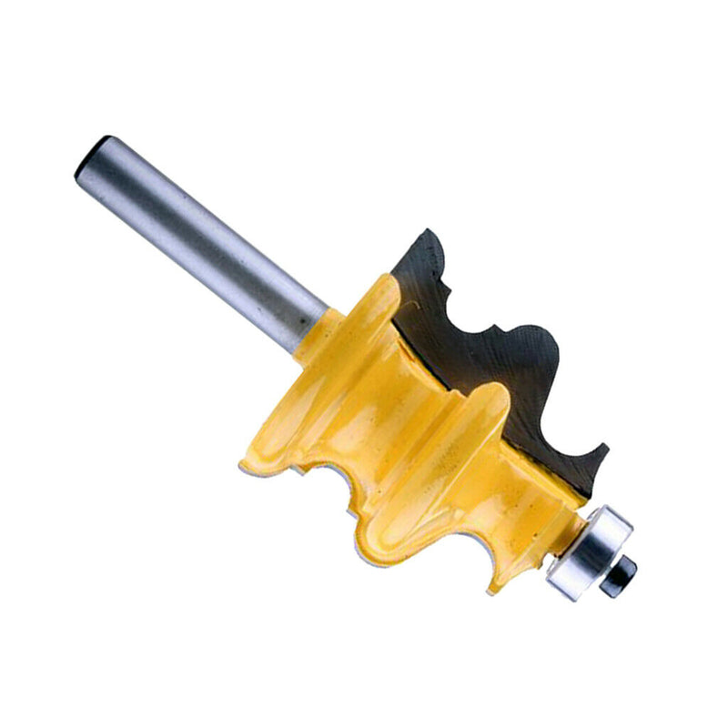 1-1/2"Cutting Length, 1/2"Cutting Depth 8mm Shank Beaded Handrail Router Bit