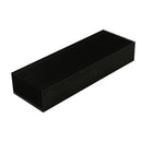 Black Aluminum Radiator 200x69x36MM Dense 27 Tooth Heat Sink for Power Ampl