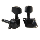 3L3R Chrome Semiclosed Tuning Pegs Machine Heads for Acoustic Guitar Black A