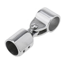 1x MARINE YACHT BOAT STAINLESS STEEL (25mm) EYE END CAP FOR BIMINI TOP FITTING