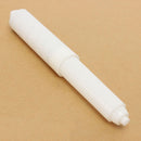 White Plastic Replacement Toilet Roll Holder Roller Insert Spindle Spring â„–[