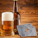 Playing Card Design Stainless Steel Bottle Opener Beer Cap Catcher Home Bar Tool
