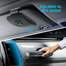 V5.0 Bluetooth Handsfree Car Wireless Speaker Phone Sun Visor Clip Speakerphone