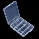 5Pcs Plastic Battery Holder Case For 4 AA AAA 14500 10440 Battery Storage  BX