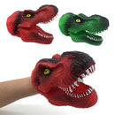 Kids Christmas Gift Red Prank Tricks Dinosaur Hand Puppet for Pretend Play