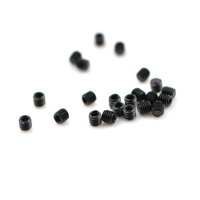 50pcs Small Set Screw M3*3 Inner Hexagon Screw Coupling Fastening Screw LJ