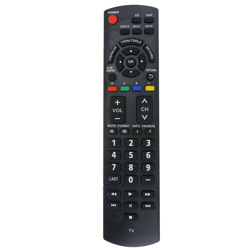 Remote Control for Panasonic N2QAYB000321 2009 LCD and Plasma TV Remote