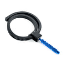 Gear Ring Belt W/ Metal Hand Grip for Follow Focus DSLR Camera 49-82mm Lens