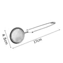 Stainless Steel Ball Tea Strainer Tea Infuser Spice Filter Squeeze Locking Spoon