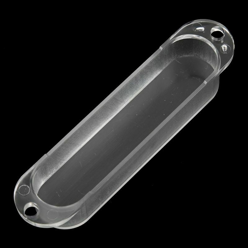 Transparent Closed Single Coil Pickup Covers For Fender Strat Electric Guit