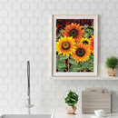 5D DIY Full Round Drill Diamond Painting Flowers Art Embroidery Kits (B914)