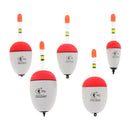Lot 10 Luminous Fishing Bobbers EVA Foam Float Drift Fishing Floats 10g-50g