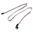 2pcs 65cm Long Power Button Switch Cable for PC Reset Computer Kw
