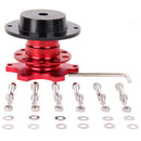 Universal Car Steering Wheel Quick Release Hub Racing Adapter Snap Off Boss