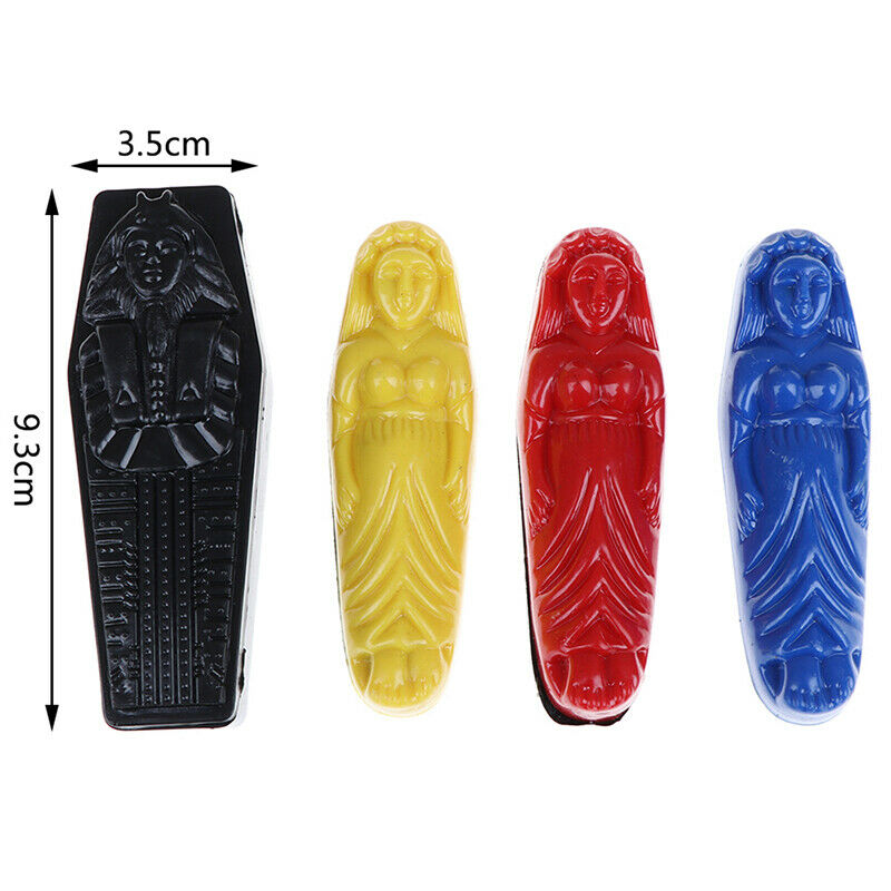 Mummy Prediction Magic Tricks Plastic Mystery Box Close Up Magic Prop JR