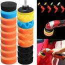 19Pcs/Set 3 inch 80mm Sponge Buff Buffing Polishing Pad Kit For Car Polish VII