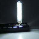 Mini Bright 8 LED Night White Light USB Lamp for PC Laptop Computer Reading