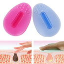 1X Wash Face Exfoliating Brush Facial Cleansing Pad Skin SPA Scrub Cleanser  JR