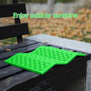Outdoor Camping Mat Cushion Folding Portable Picnic Seat Pad (Green Black) A