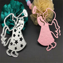 Baby Angel Horn Star Scrapbook Album Card Paper Craft Stencils Embossing ON