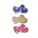 3pcs DIY Diamond Painting Hair Clip Rhinestone Love Heart Hairpin Headdress