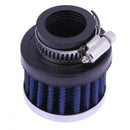 25MM Blue Mini Oil Air Intake Crankcase Vent Cover Car Vehicle Air Intake