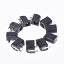 10pcs dc power jack socket connector dc-005 5.5*2.1mm socket round the needle 3C