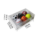 6Pcs Golf Balls Strong Resilience Force Sports Practice Toys Basketball Football