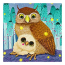 5D DIY Full Drill Diamond Painting Owls Cross Stitch Embroidery Ornaments