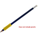 Pack of 10 Comfort Ridged Foam pen pencil right left handed handwriting grips AU