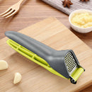 1*Stainless steel garlic press crusher squeezer masher home kitchen mincer t FT