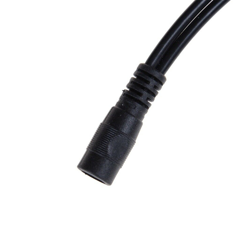 5.5x2.1mm 1Male  To 2 Female Plug DC Power Splitter Adapter For TV Camera CableJ