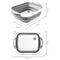 Multifunction Collapsible Cutting Board Drain Basket Basin 2019 Vegetable I9X0