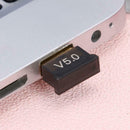 USB Bluetooth 5.0 Adapter Dongle Music Receiver Transmitter Adapter for PC