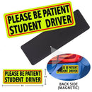 Please Be Patient Student Driver Magnet Sign Vehicle Bumper Magnet - Car Ve U5C2