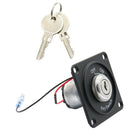 Universal Car Key Ignition Switch Panel with LED Light Engine Start 2-Position