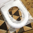 50pcs Disposable Travel Safety PE Plastic Toilet Seat Cover Mat Cushion MatJ,a