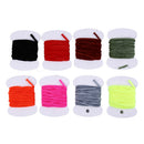 2mFly Fishing Wooly Worm Fly Streamer Fly Tying Chenile Thick 3mm~5mm 8bags FT